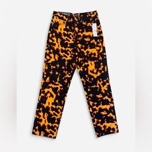 BDG Urban Outfitters black & orange flame print jeans Size 27